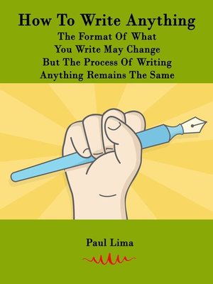 cover image of How to Write Anything